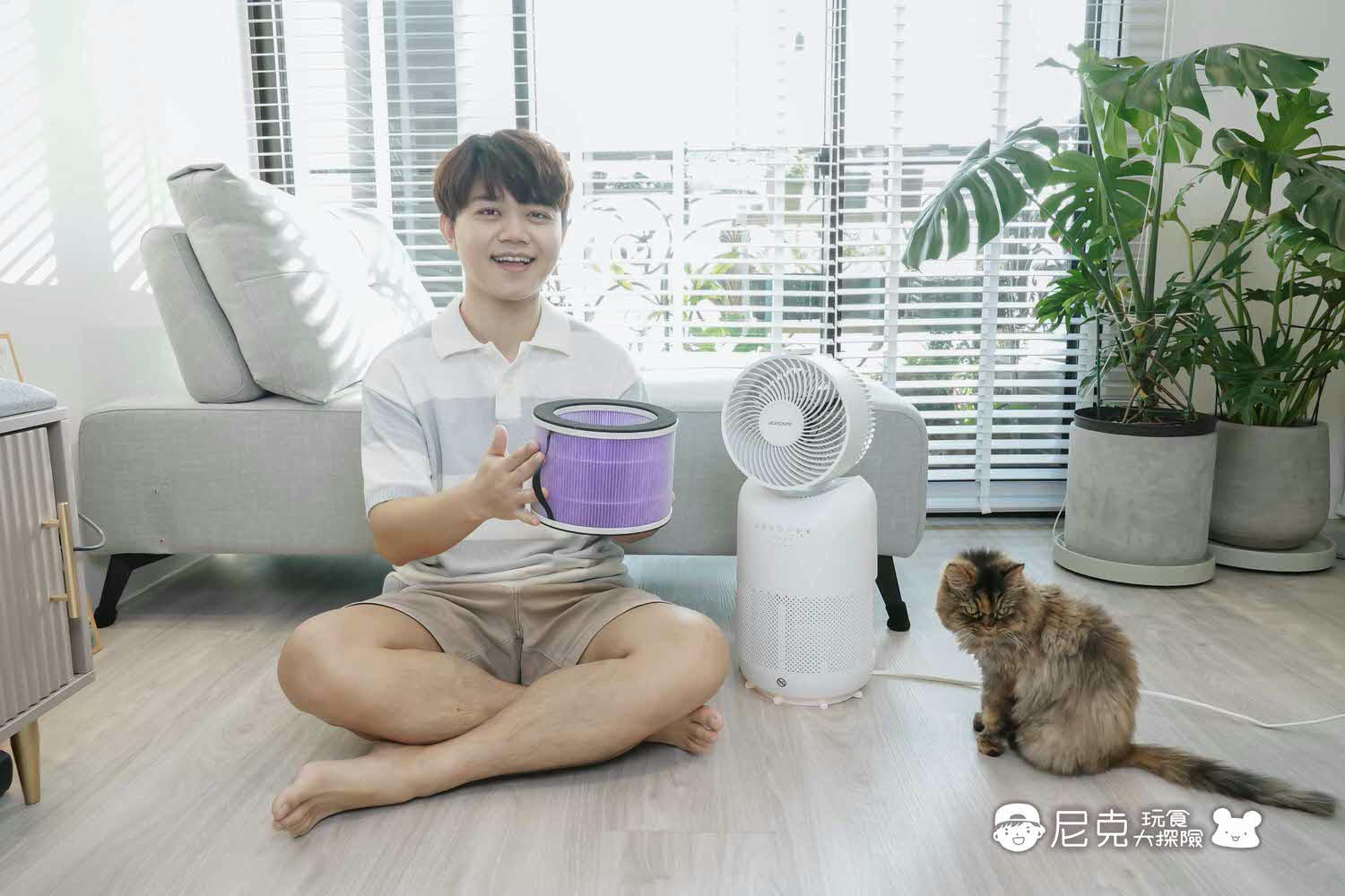 電暖器團購》Acerpure涼淨爐 四合一涼暖空氣循環清淨機 台灣氣候必備！小台省空間免收納！還有小夜燈喔