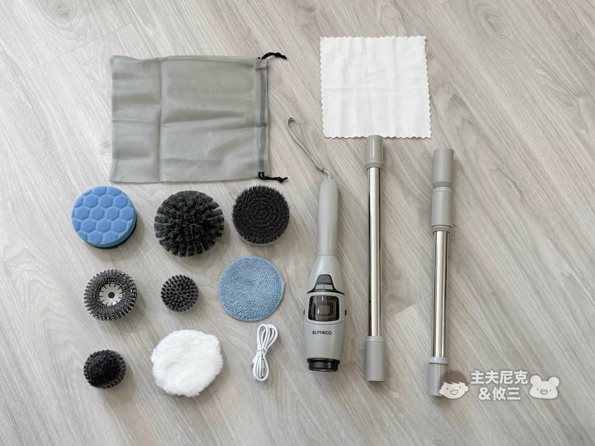 ELPHECO團購》2/6結團.電動清潔刷/感應垃圾桶/蓮蓬頭/馬桶刷 大掃除超讚幫手!臭氧.除臭.美型.省時省力神物