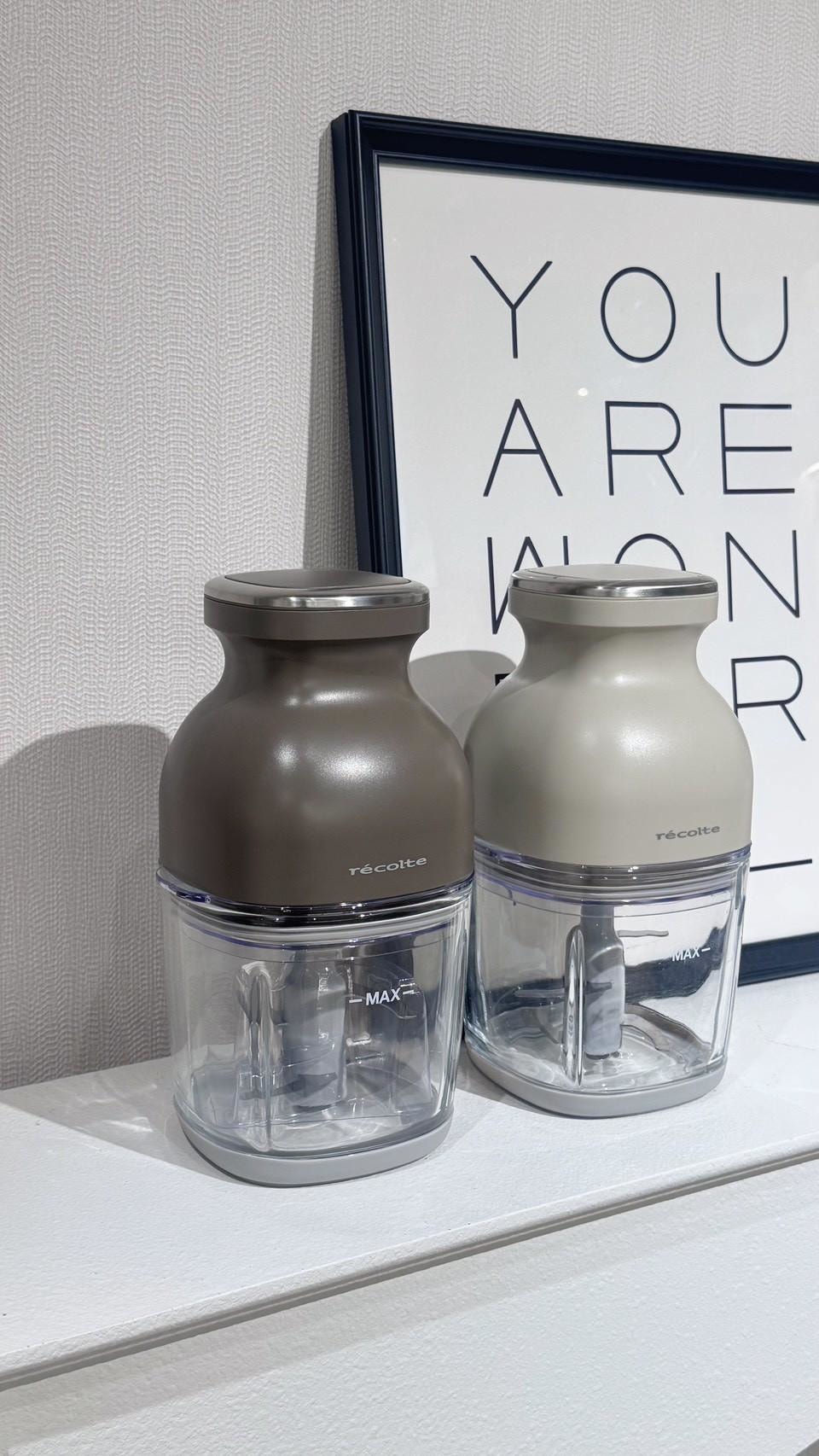 麗克特電動研磨器＆調理機團購》廚房必備！日本recolte自動胡椒罐＋無線調理機＝料理神助手