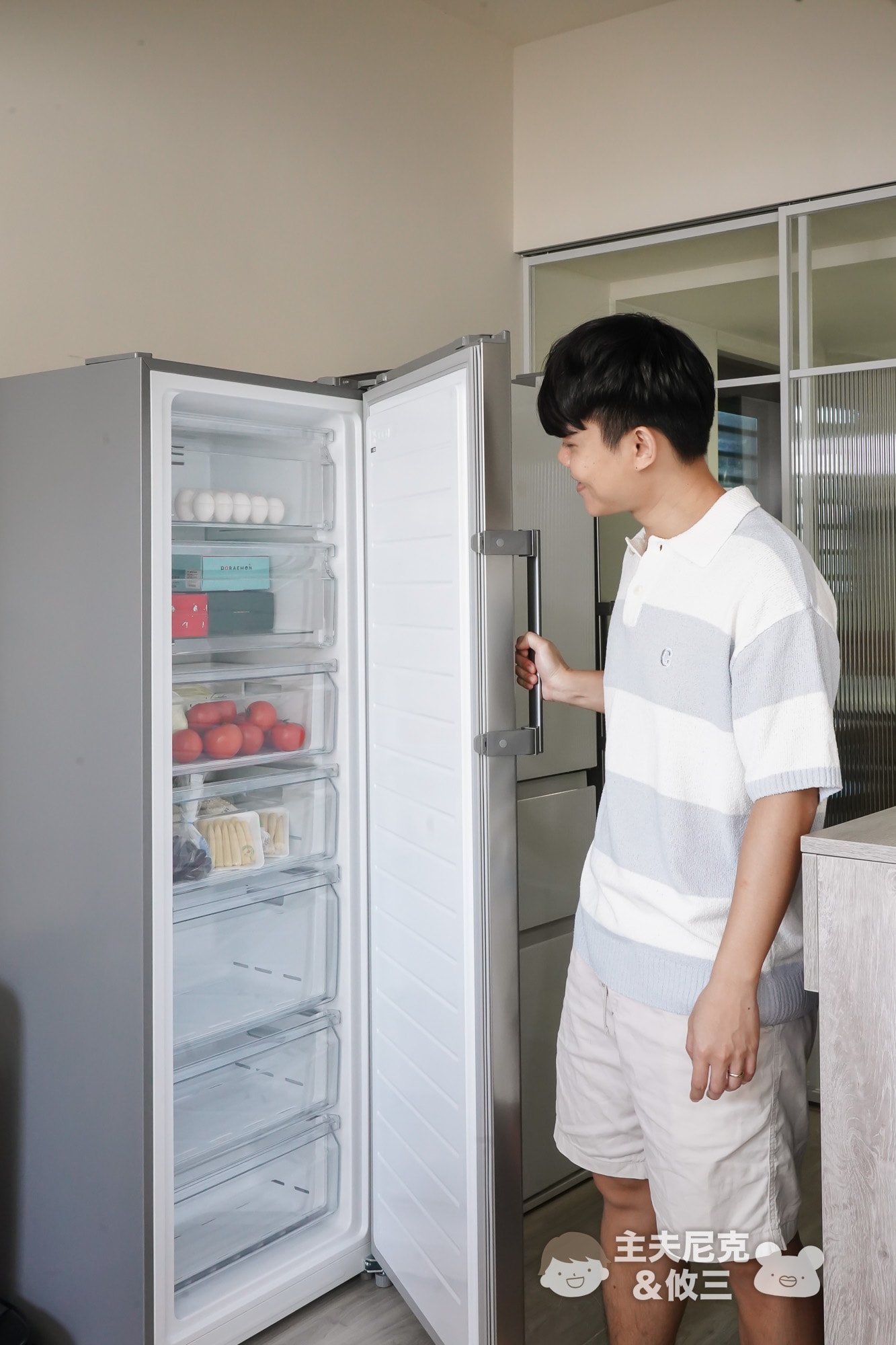 冷凍櫃團購》7/26結團 only魔術雙拼248L變頻無霜冷藏冷凍櫃，節能一天不到1度電，自動化霜／升級層板抽屜